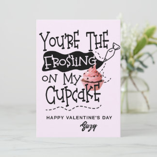 Frosting on My Cupcake Valentine Card