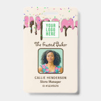Frosting Pastry Bakery Logo Business Employee