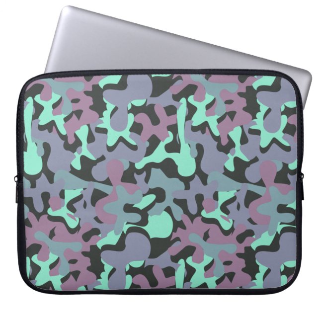 Frosting Signature Camo Laptop Sleeve (Front)