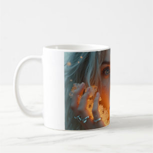 Frostlit Beauty Dream Portrait Poster Coffee Mug