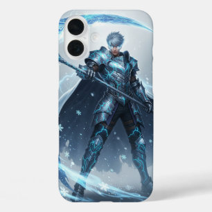 Frostmarked Warrior   Epic Anime  iPhone 16 Plus Case