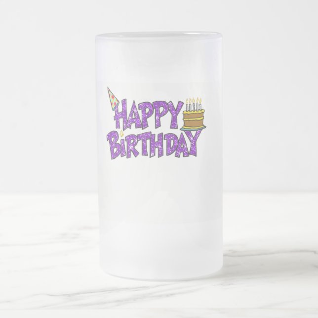 Frosty Birthday mug (Center)