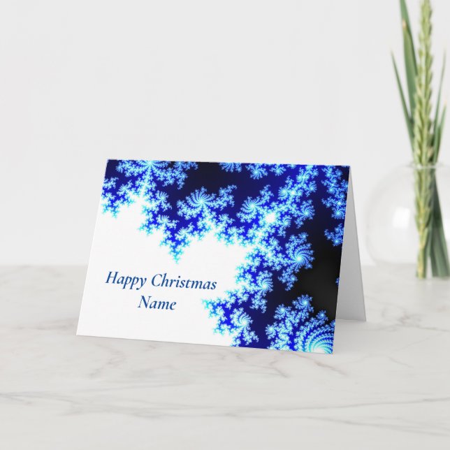 Frosty Christmas Card (Front)