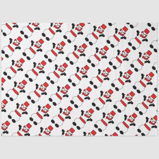 FROSTY DA SNOWMAN TISSUE PAPER (Front)