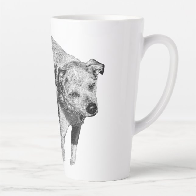 Frosty Dawn Rascal Latte Mug (Right)