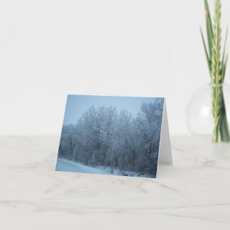 Frosty Day Notecard