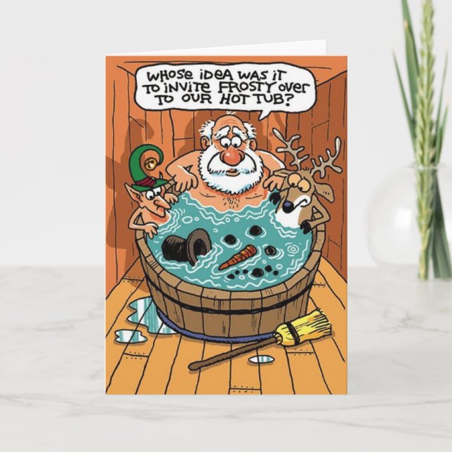 Frosty - Greeting Card (Front)
