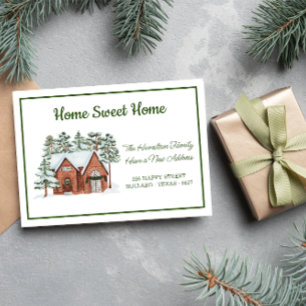 Frosty Homestead New Address Moving Announcement