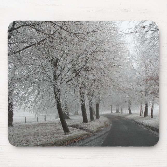 Frosty journey mouse mat (Front)