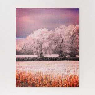 Frosty landscape jigsaw puzzle