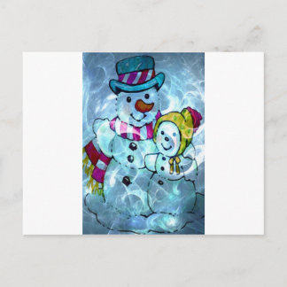 FROSTY LOVE.jpg Postcard