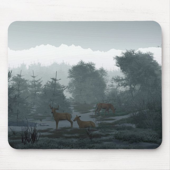 Frosty Morning Mouse Mat (Front)