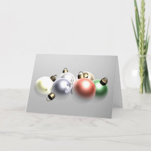 Frosty Ornaments - Card