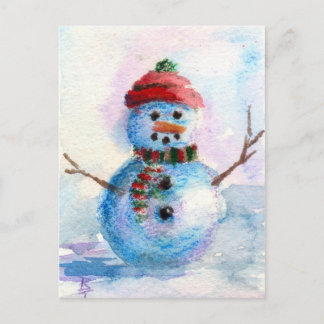 Frosty Postcard
