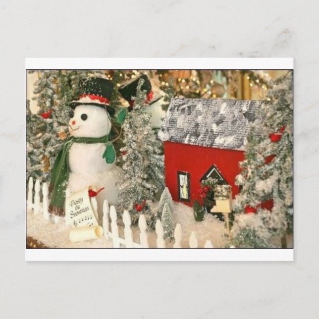 frosty postcard (Front)