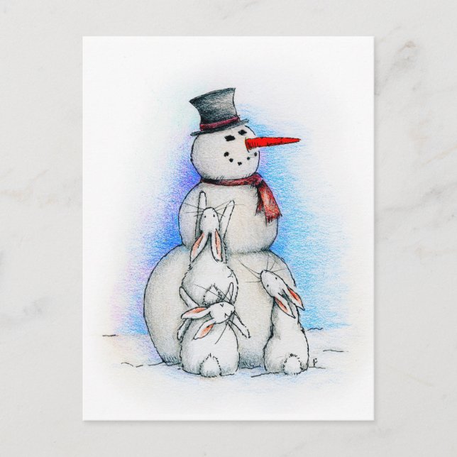FROSTY POSTCARD (Front)