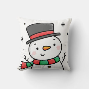 Frosty the snowman baby bodysuit cushion