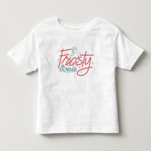 Frosty the Snowman Candy Cane Logo Toddler T-Shirt