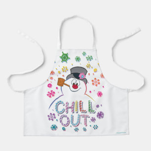 Frosty the Snowman™   "Chill Out" Rainbow Colors Apron