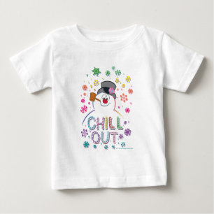 Frosty the Snowman™   "Chill Out" Rainbow Colours Baby T-Shirt