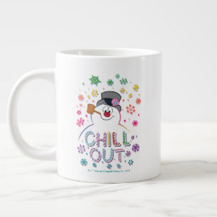 Frosty the Snowman™   "Chill Out" Rainbow Colours Large Coffee Mug