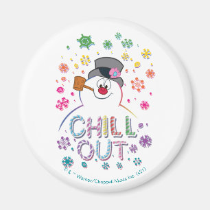 Frosty the Snowman™ "Chill Out" Rainbow Colours Magnet