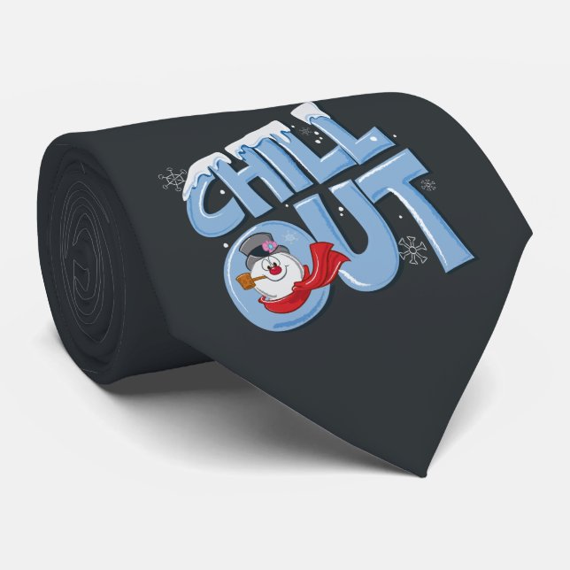 Frosty the Snowman™ | Chill Out Tie (Rolled)