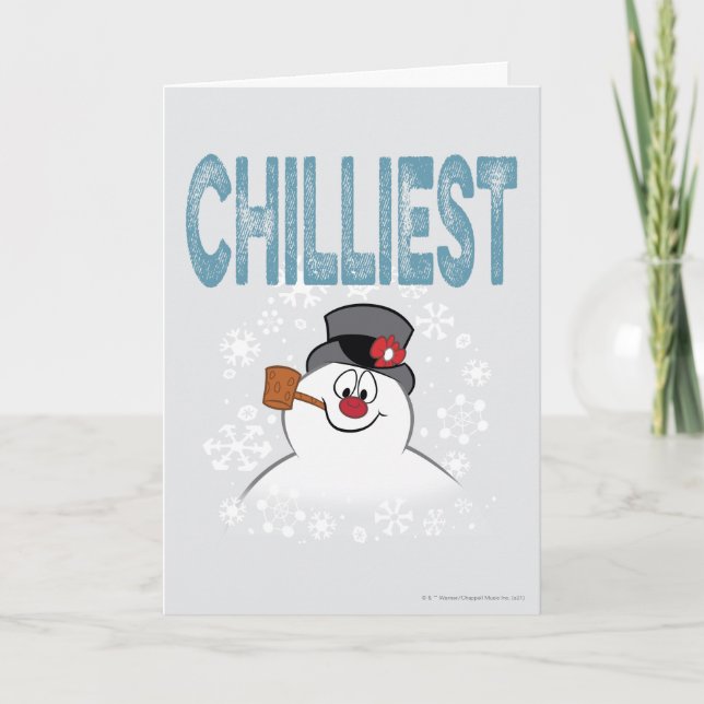 Frosty the Snowman™ | Chilliest Holiday Card (Front)
