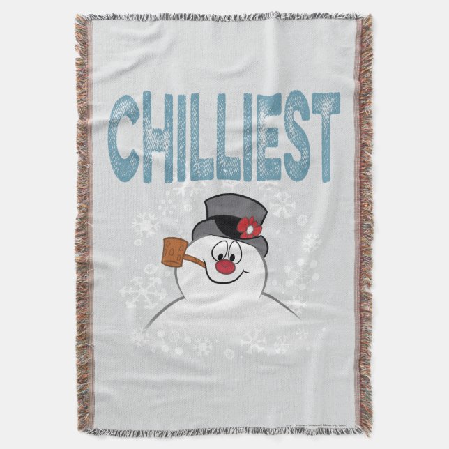 Frosty the Snowman™ | Chilliest Throw Blanket (Front Vertical)