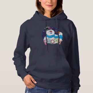 Frosty the Snowman™ | Colorful Candy Cane Name Hoodie