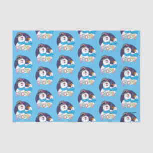 Frosty the Snowman™   Colourful Candy Cane Name Tissue Paper