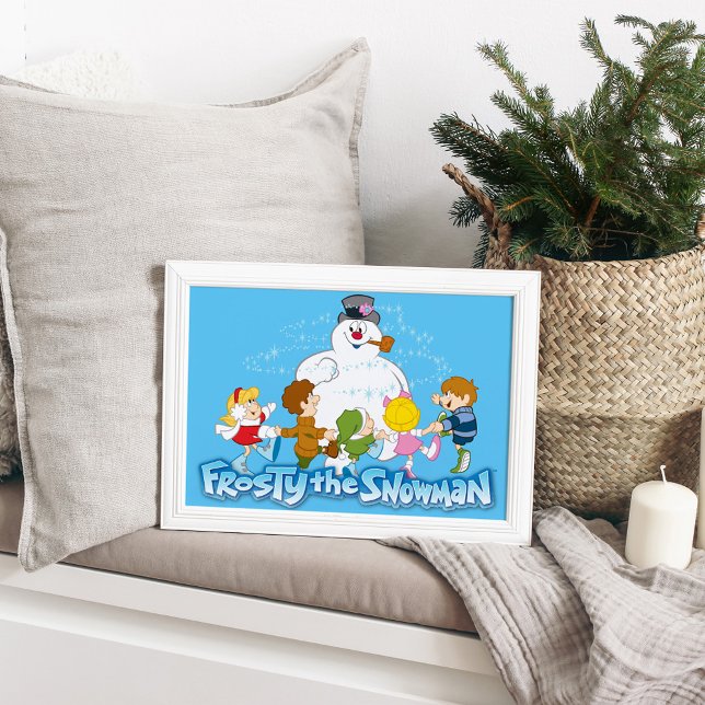 Frosty the Snowman™ | Frosty & Children Playing Poster (Creator Uploaded)