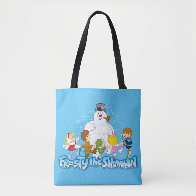 Frosty the Snowman™ | Frosty & Children Playing Tote Bag (Front)