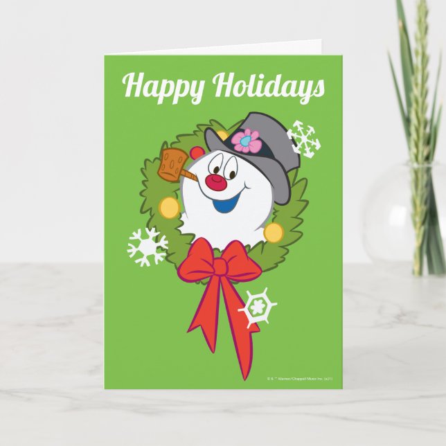 Frosty the Snowman™ | Frosty Holiday Wreath (Front)