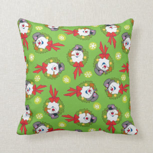 Frosty the Snowman™   Frosty Holiday Wreath Cushion