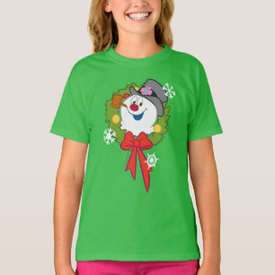 Frosty the Snowman™   Frosty Holiday Wreath T-Shirt