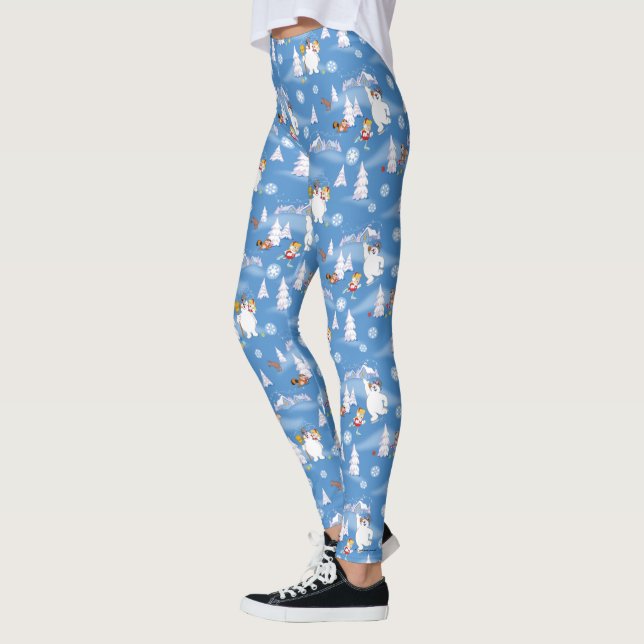 Frosty the Snowman™ | Frosty & Karen Winter Fun Leggings (Left)