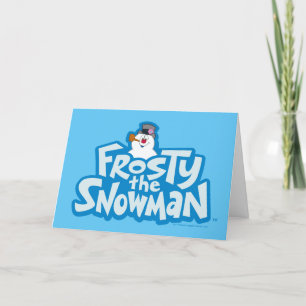 Frosty the Snowman™ Frosty Stacked Logo Holiday Card