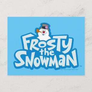Frosty the Snowman™ Frosty Stacked Logo Holiday Postcard