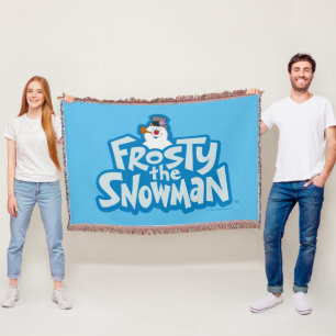 Frosty the Snowman™   Frosty Stacked Logo Throw Blanket
