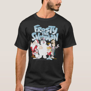 Frosty The Snowman Group Shot Logo Sweatshirt T-Shirt