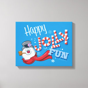 Frosty the Snowman™   Happy Jolly Fun Canvas Print
