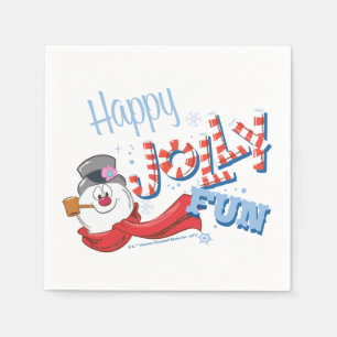 Frosty the Snowman™   Happy Jolly Fun Napkin