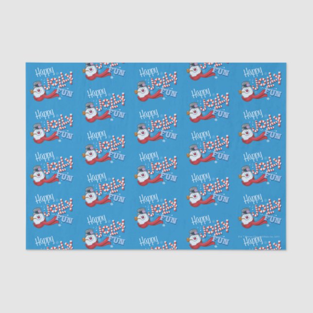 Frosty the Snowman™ | Happy Jolly Fun Tissue Paper (Front)