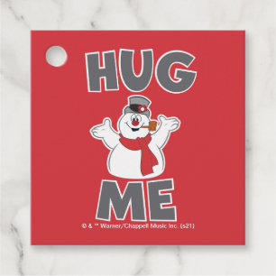 Frosty the Snowman™ Hug Me Favour Tags