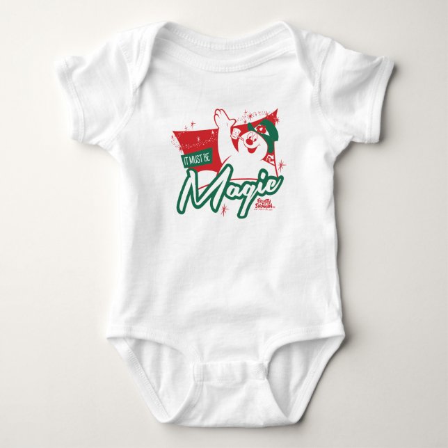 Frosty the Snowman - It Must Be Magic Baby Bodysuit (Front)