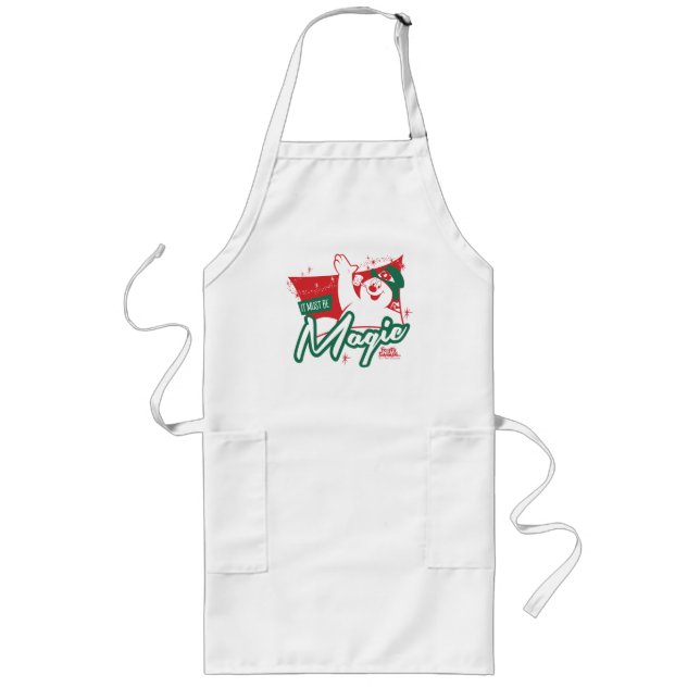 Frosty the Snowman - It Must Be Magic Long Apron (Front)