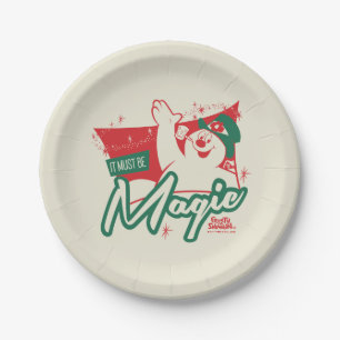Frosty the Snowman - It Must Be Magic Paper Plate