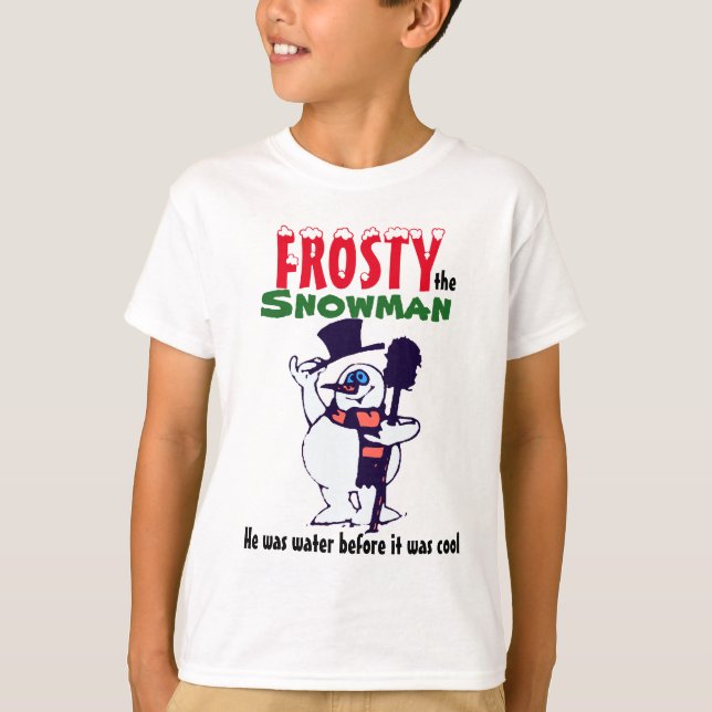 Frosty the Snowman Kids Shirt (Front)