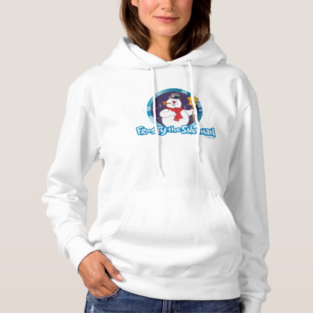 Frosty the Snowman™ | Magical Frosty Portrait Hoodie (Front)